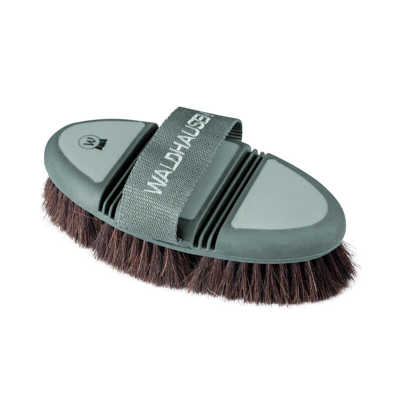 Brosse douce avec crin de cheval Waldhausen Flex