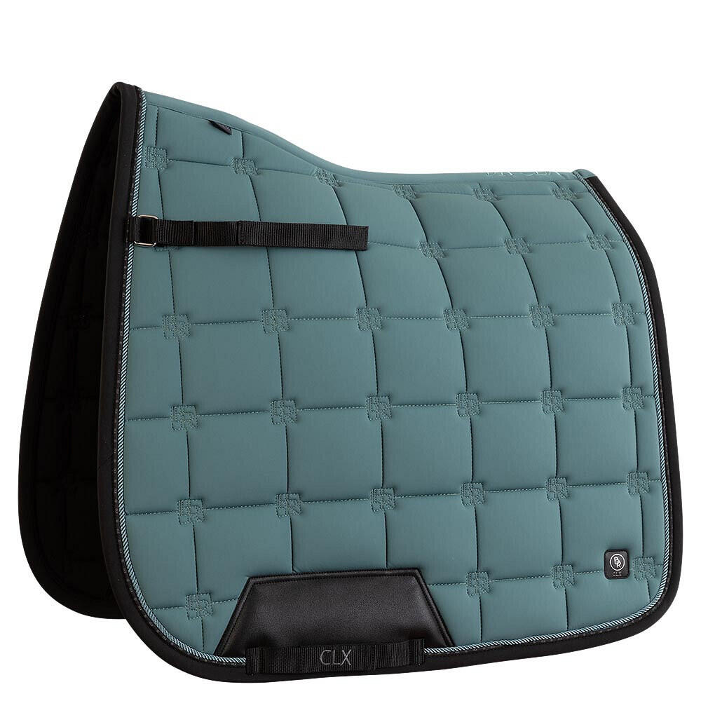 Br - Tapis De Dressage Pour Cheval Br Equitation Clx - Tapis De Selle - Bleu|vert - Cob - Decathlon