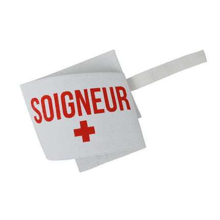 Brassard “SOIGNEUR” avec Scratch et élastique SportiFrance