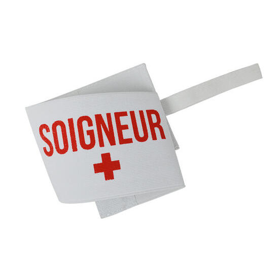 Brassard “SOIGNEUR” avec Scratch et élastique SportiFrance