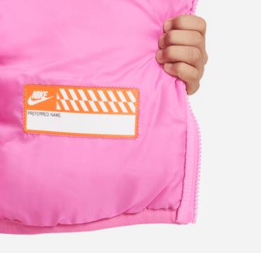 Chaqueta niña nike sportswear lightweight synthetic fill - pink 2/2