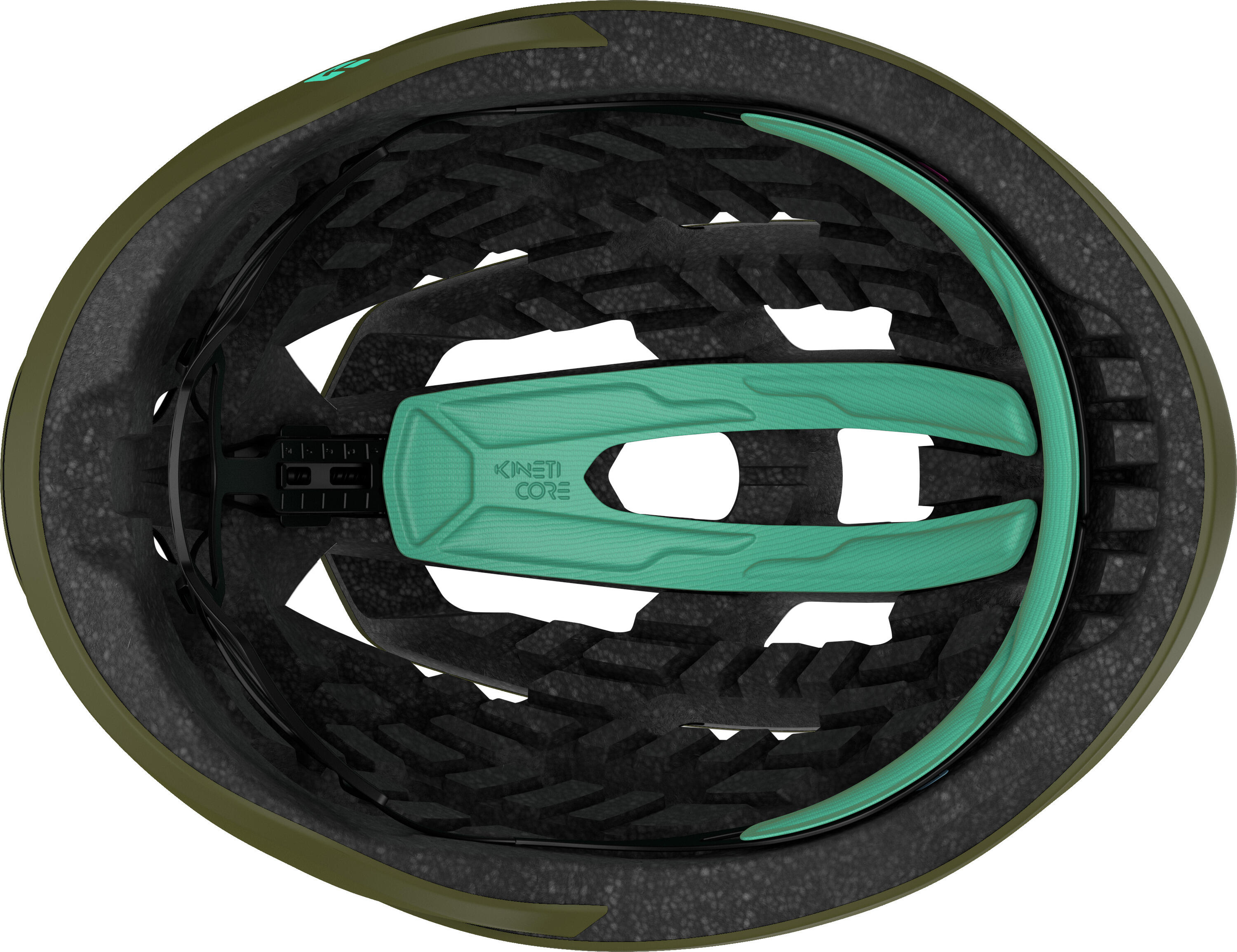 Casco da bici Z1 KinetiCore, verde pino opaco 2/5