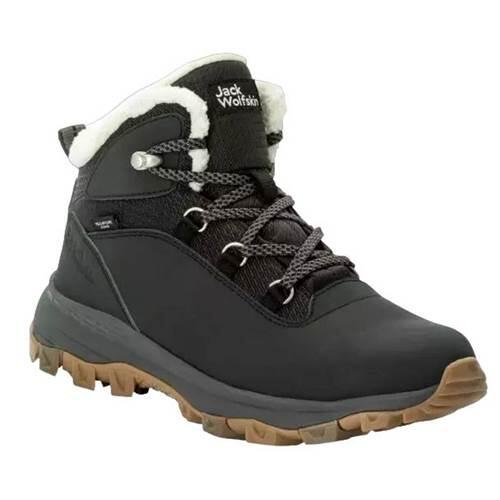 Jack Wolfskin - Chaussures De Trekking Pour Femmes Jack Wolfskin Everquest Texapore Mid - Bottillons - Gris - Decathlon