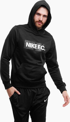 Heren df fc libero hoodie (zwart)