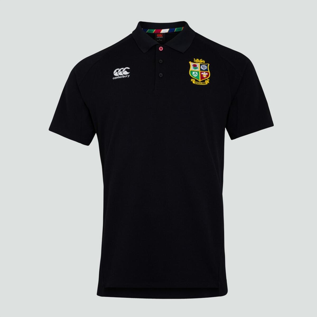 Mens British & Irish Lions 21 Pique Polo 1/4