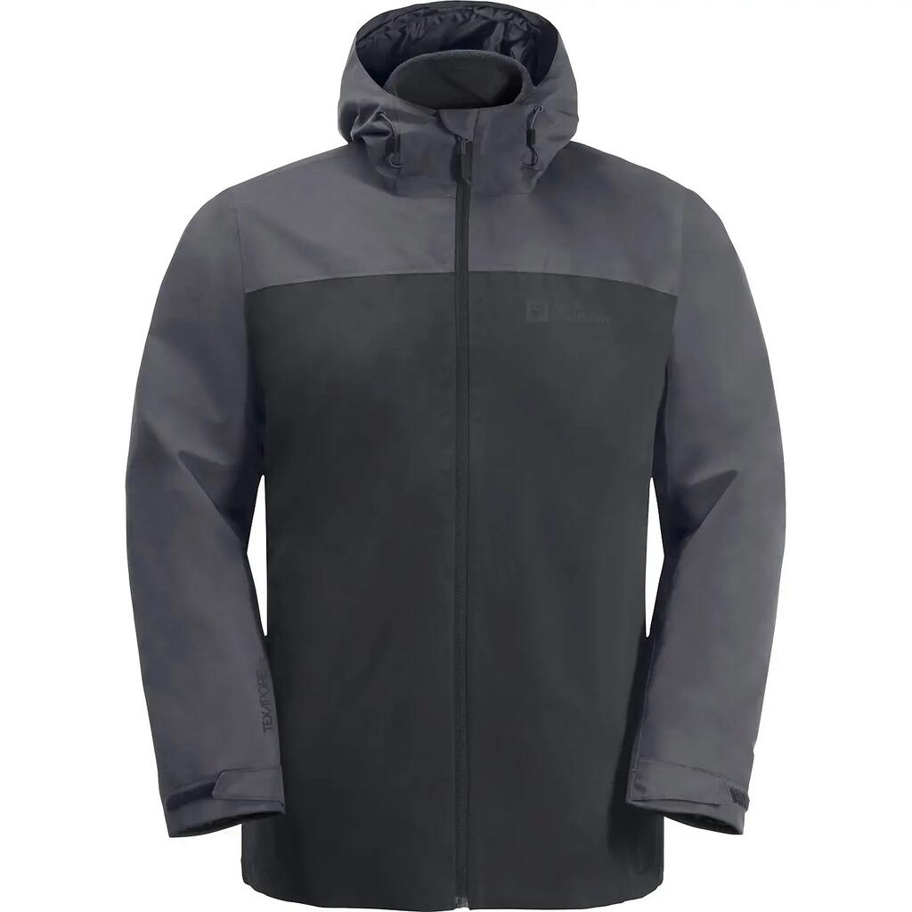 Jack Wolfskin Mens Taubenberg 3 In 1 Jacket - Phantom - XL