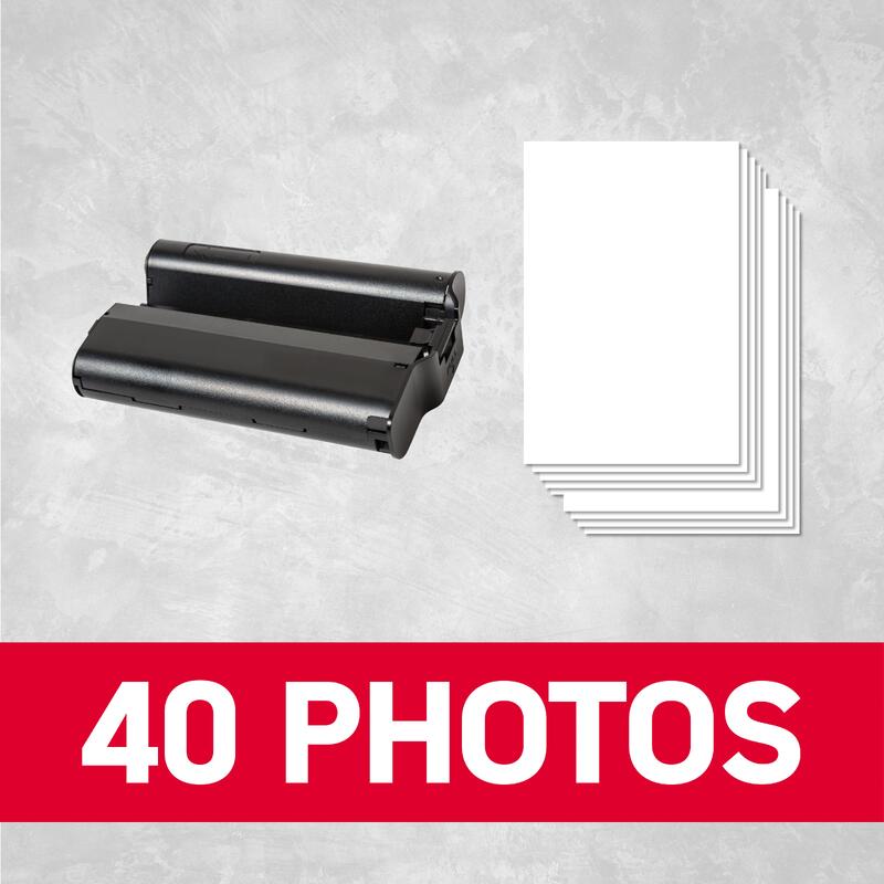 AGFA PHOTO - Cartouche et Papier Photo 10x15 cm - Compatible Realipix & KODAK