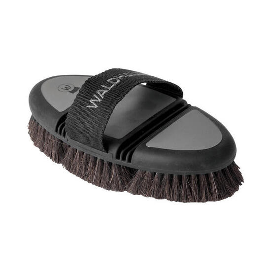 Brosse douce avec crin de cheval Waldhausen Flex