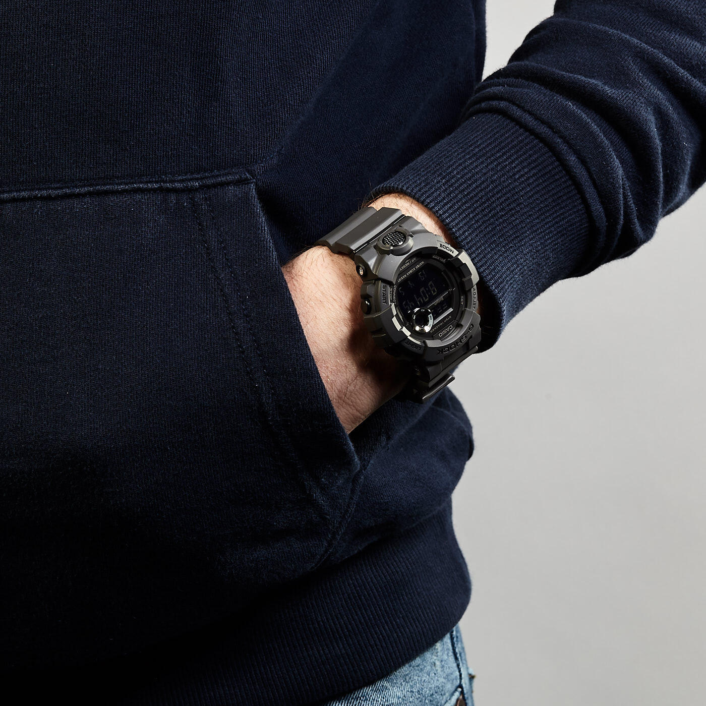Casio Digital Montre Gris/Noir GBD-800UC-8ER 4/6