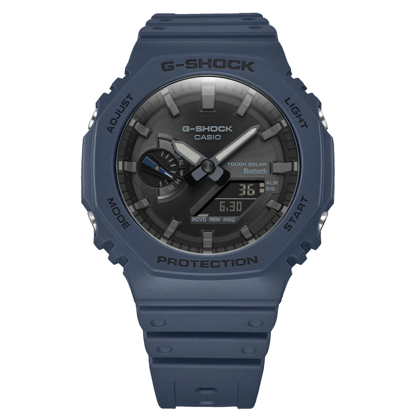 Casio Analogique - Digital Montre Bleu/Noir GA-B2100-2AER 4/6