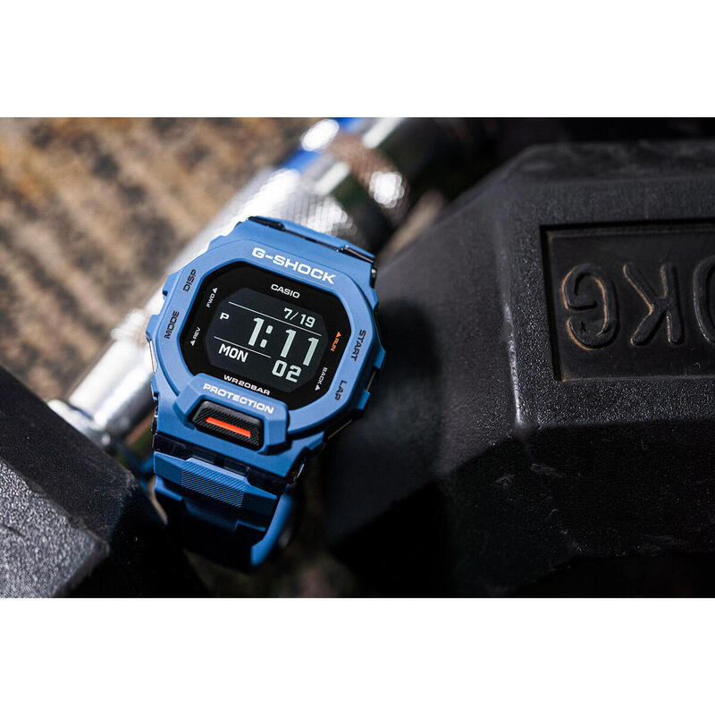 Ceas barbatesc Casio GBD-200-2ER, Quartz, 46mm, 20ATM