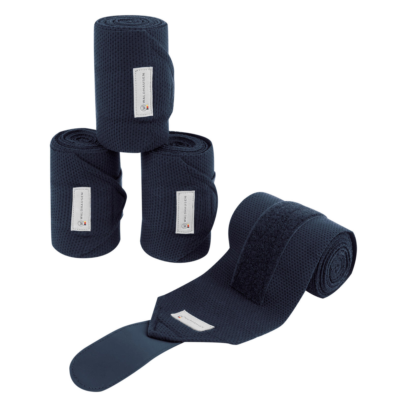 Waldhausen - Bandes D'Équitation Waldhausen Breath (x4) - Bande De Repos - Bleu - Taille Unique - Decathlon