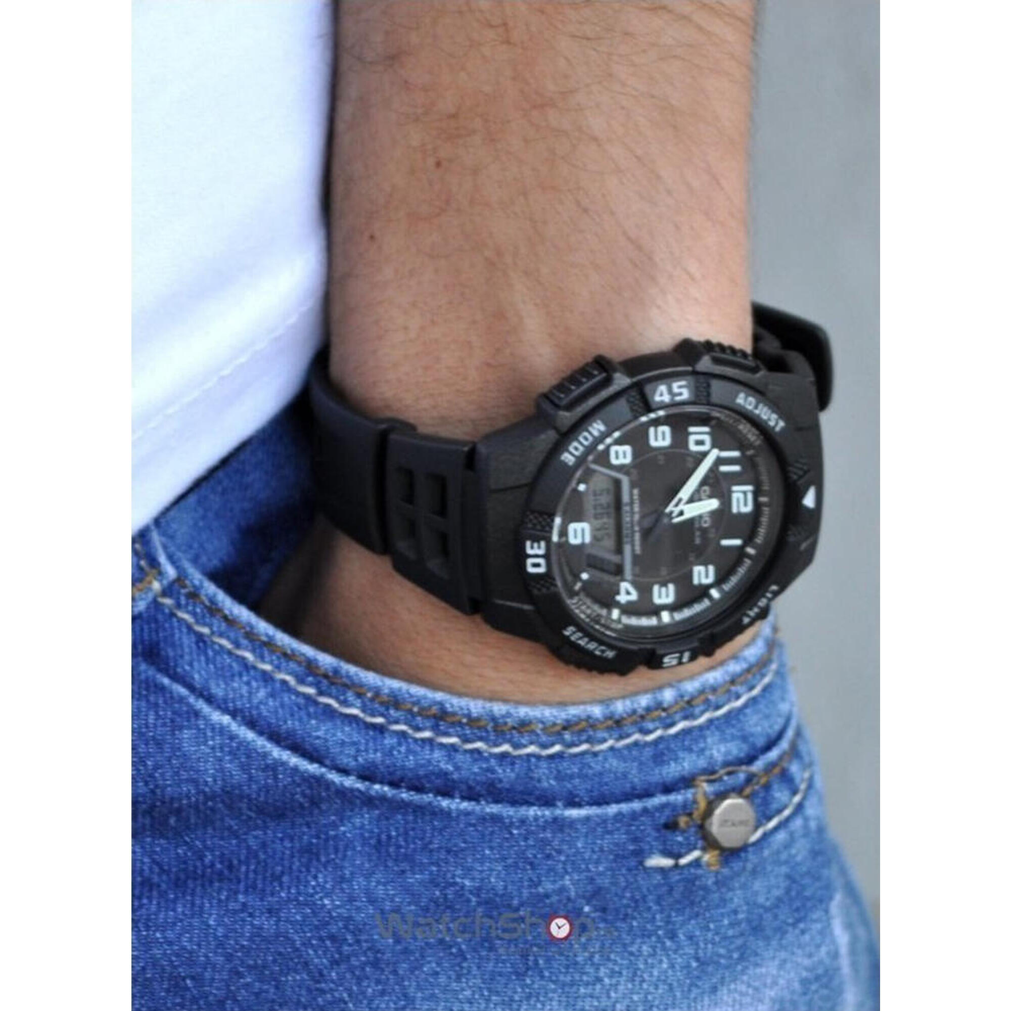 Montre Homme Casio AQ-S800W-1BVEF, Quartz, 42mm, 10ATM