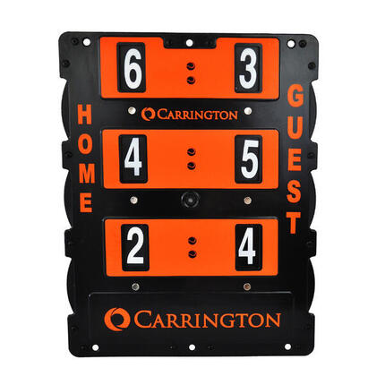 Carrington Tennis-Punkteanzeige, Guest/Home, 82x58 cm