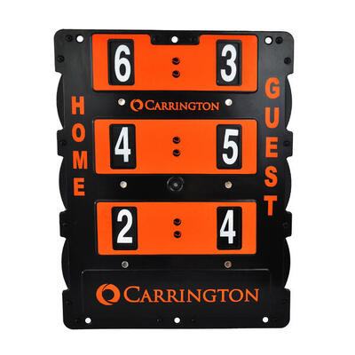 Carrington Tennis-Punkteanzeige. Guest/Home. 82x58 cm