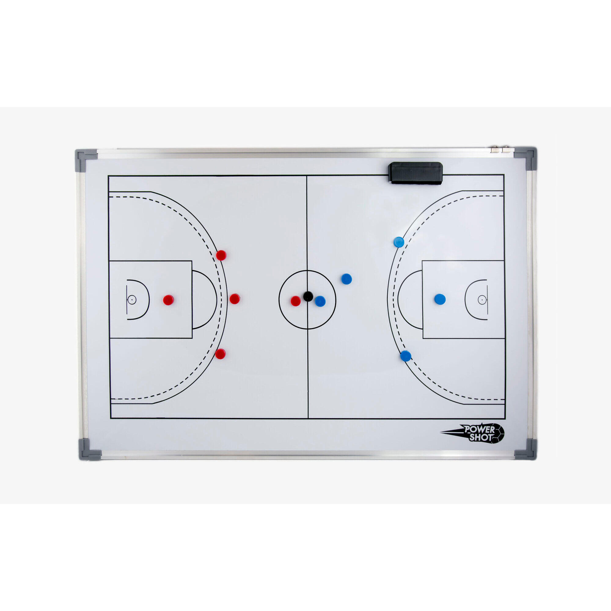 Tabellone tattico da basket 90x60cm Powershot