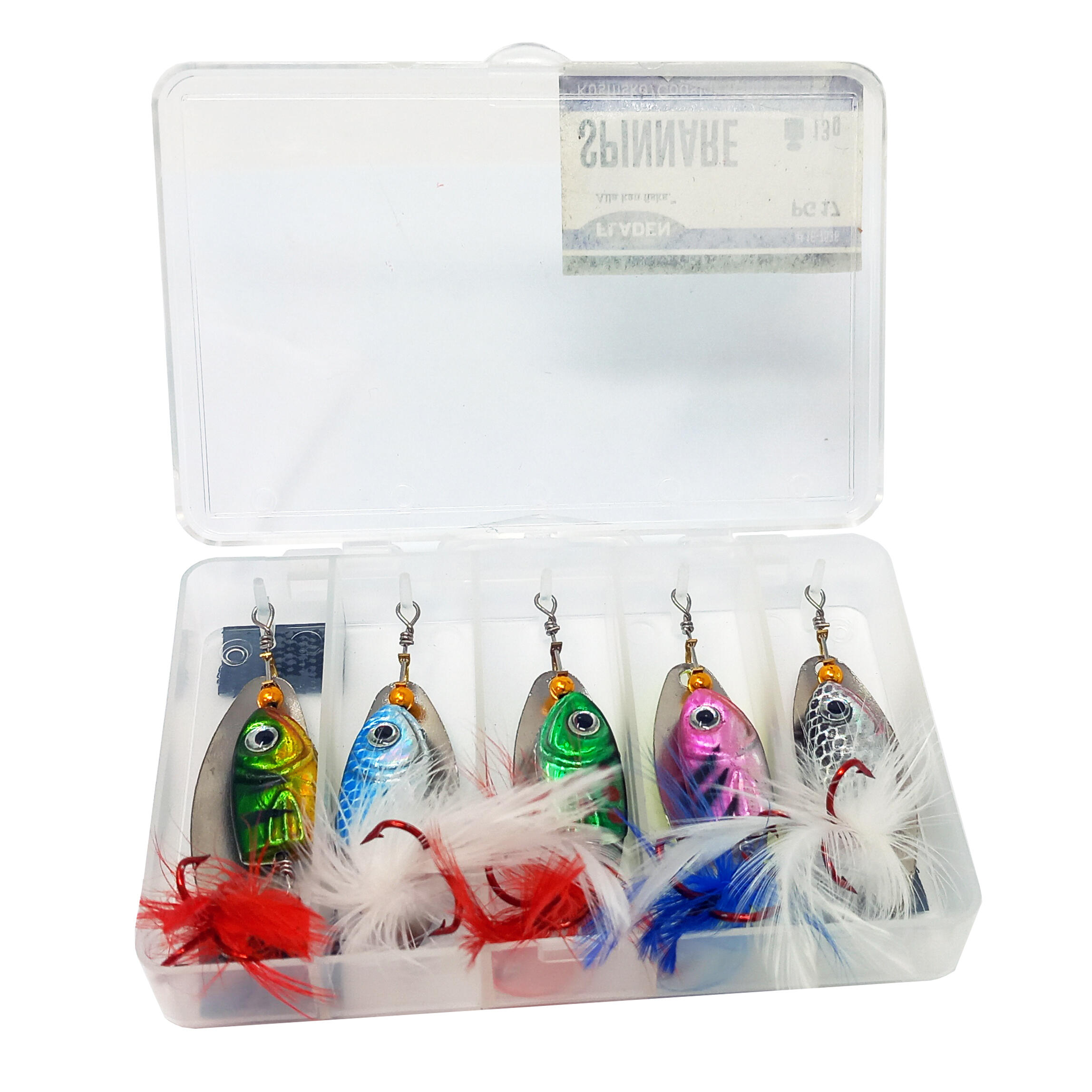 Set 5 Spinners 13g 2/5