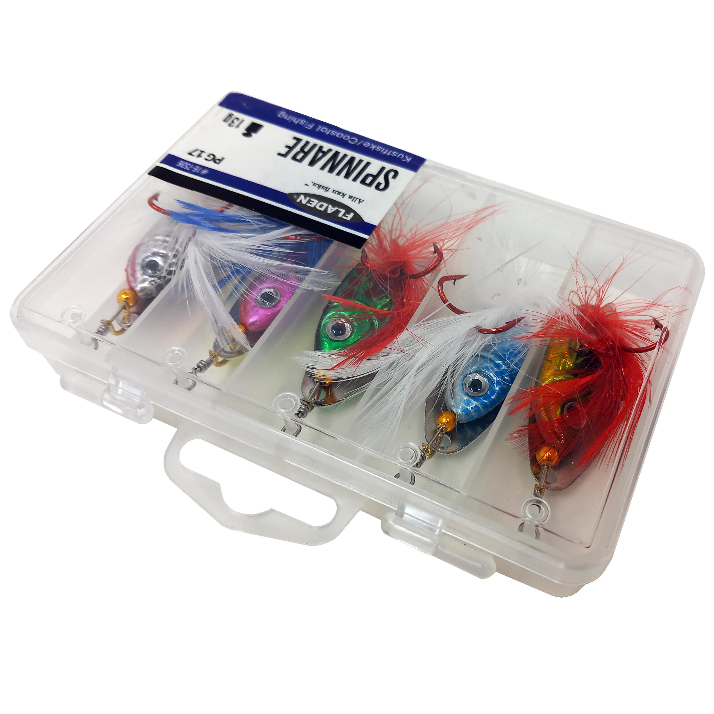 Set 5 Spinners 13g 5/5