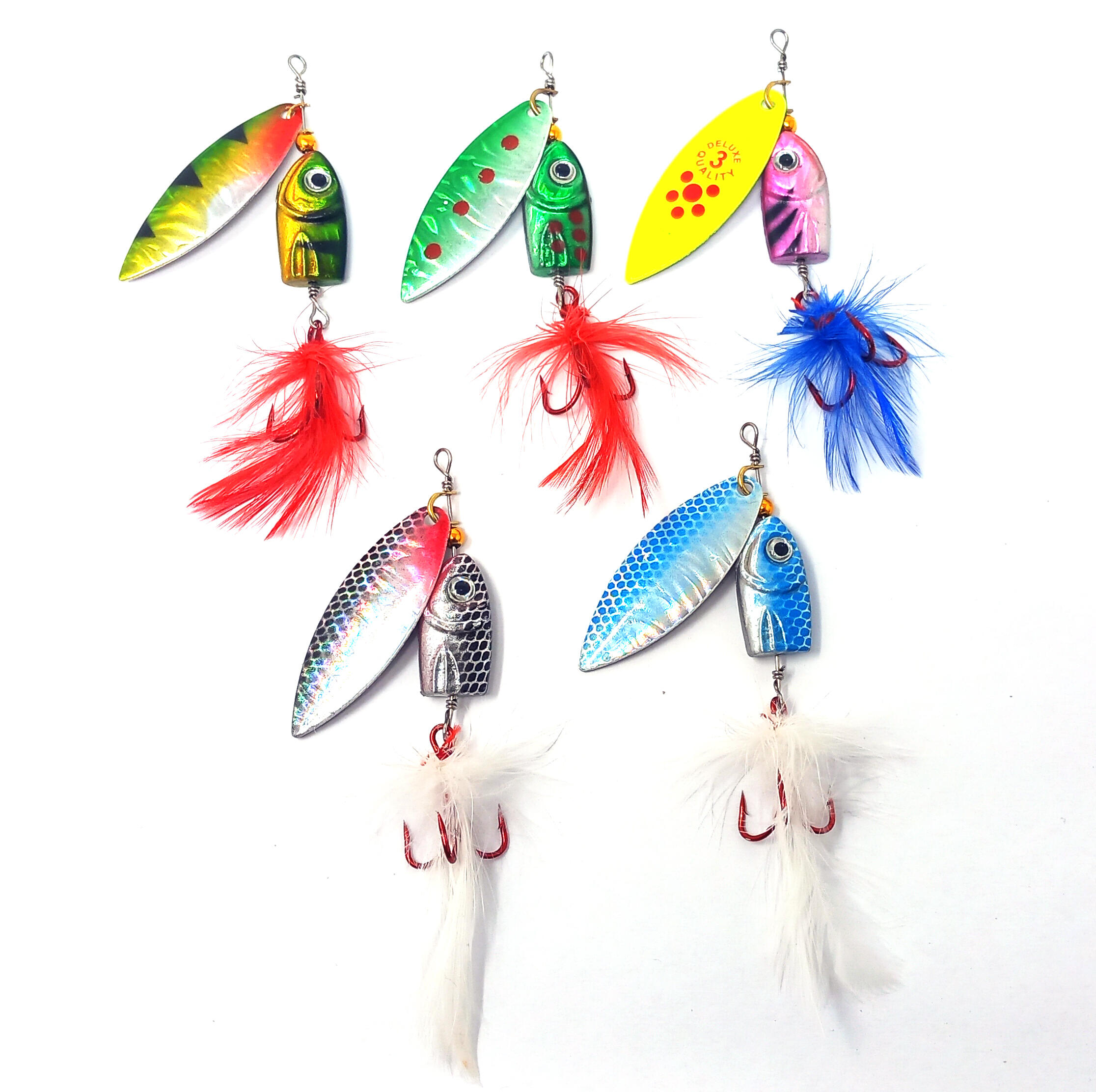 Set 5 Spinners 13g 3/5