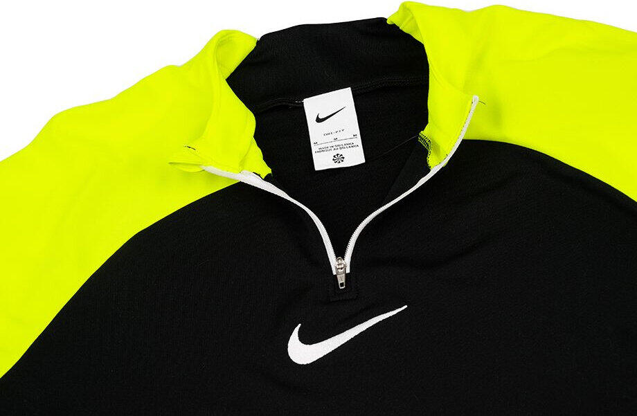"Academy" Drill Sweatshirt für Herren Schwarz/Grün 3/4