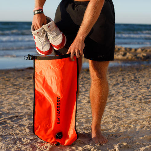 Bojka dmuchana do TRIATHLONU Safe4sport RunSwimmer 4/5