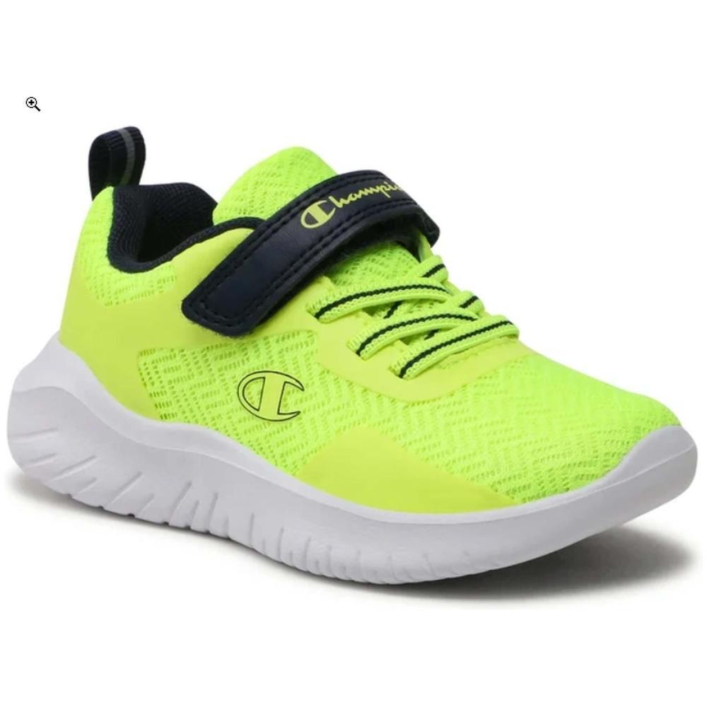 Zapatillas para niños unisex Champion Low cut en color verde 4/4