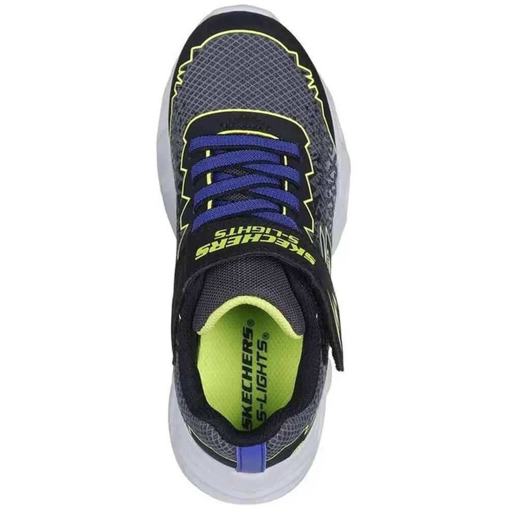 Schoen Skechers model 400603L-BKYL voor jongens 4/5