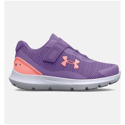 Zapatillas para niños unisex Under armour Ginf surge en color morado