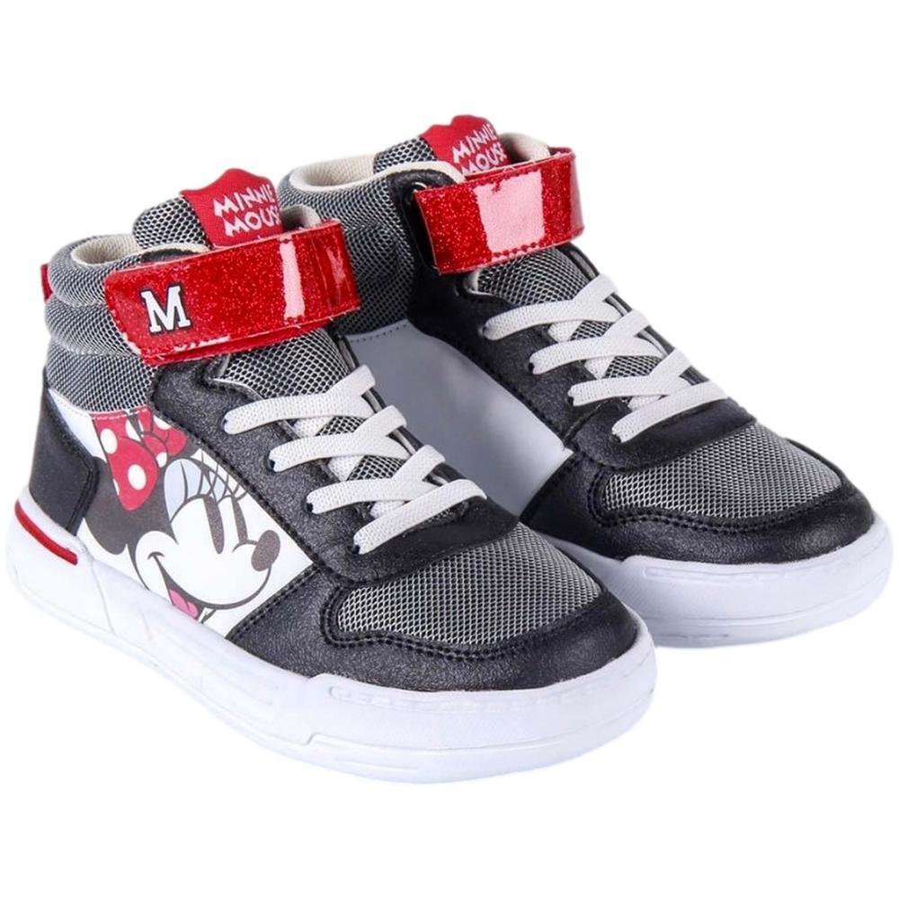 Zapatillas niÃ±as CerdÃ¡ Minnie en color negro 3/4