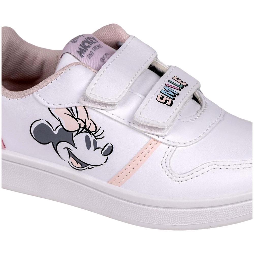 Zapatillas niÃ±os unisex CerdÃ¡ Minnie en color blanco 3/3