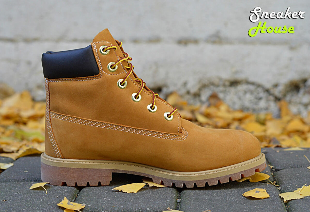 Timberland 6" Boot Wheat (GS) 2/5