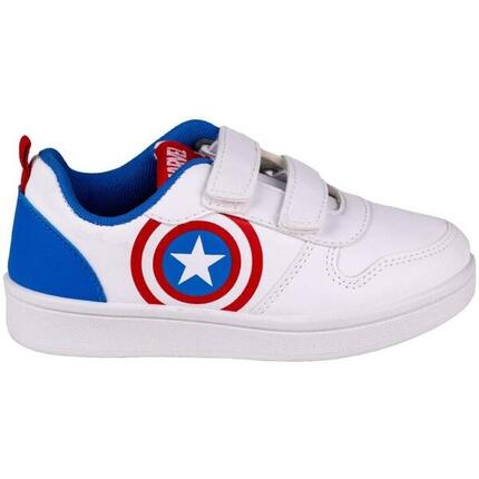 Zapatillas Deportivas Capitán América Blancas Niño