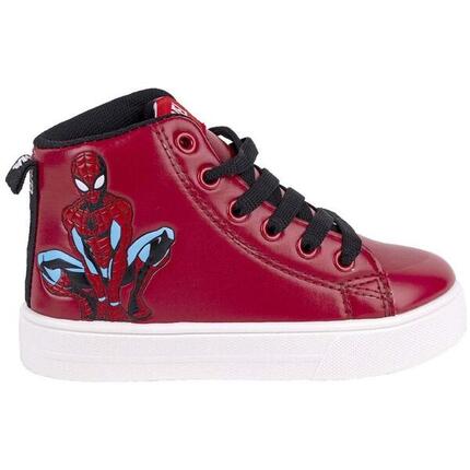 Zapatillas niÃ±os CerdÃ¡ Spiderman en color rojo