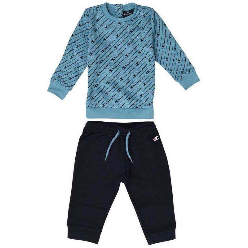 Chandal completo niÃ±os unisex Champion   en color azul