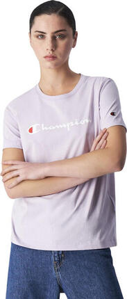 Women's Champion Crewneck Purple T-shirt