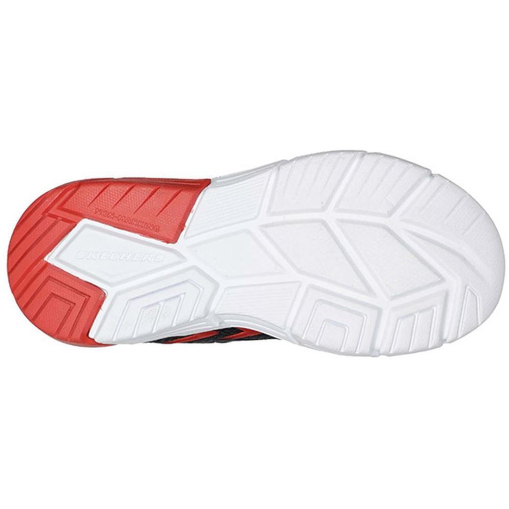 Skechers Vetor-matrix - voltonik sapatos de criança unisexo em multicor 4/5