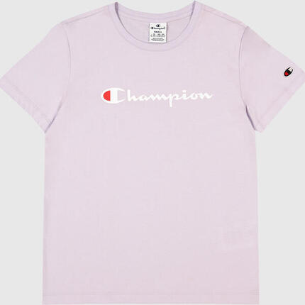 Women's Champion Crewneck Purple T-shirt