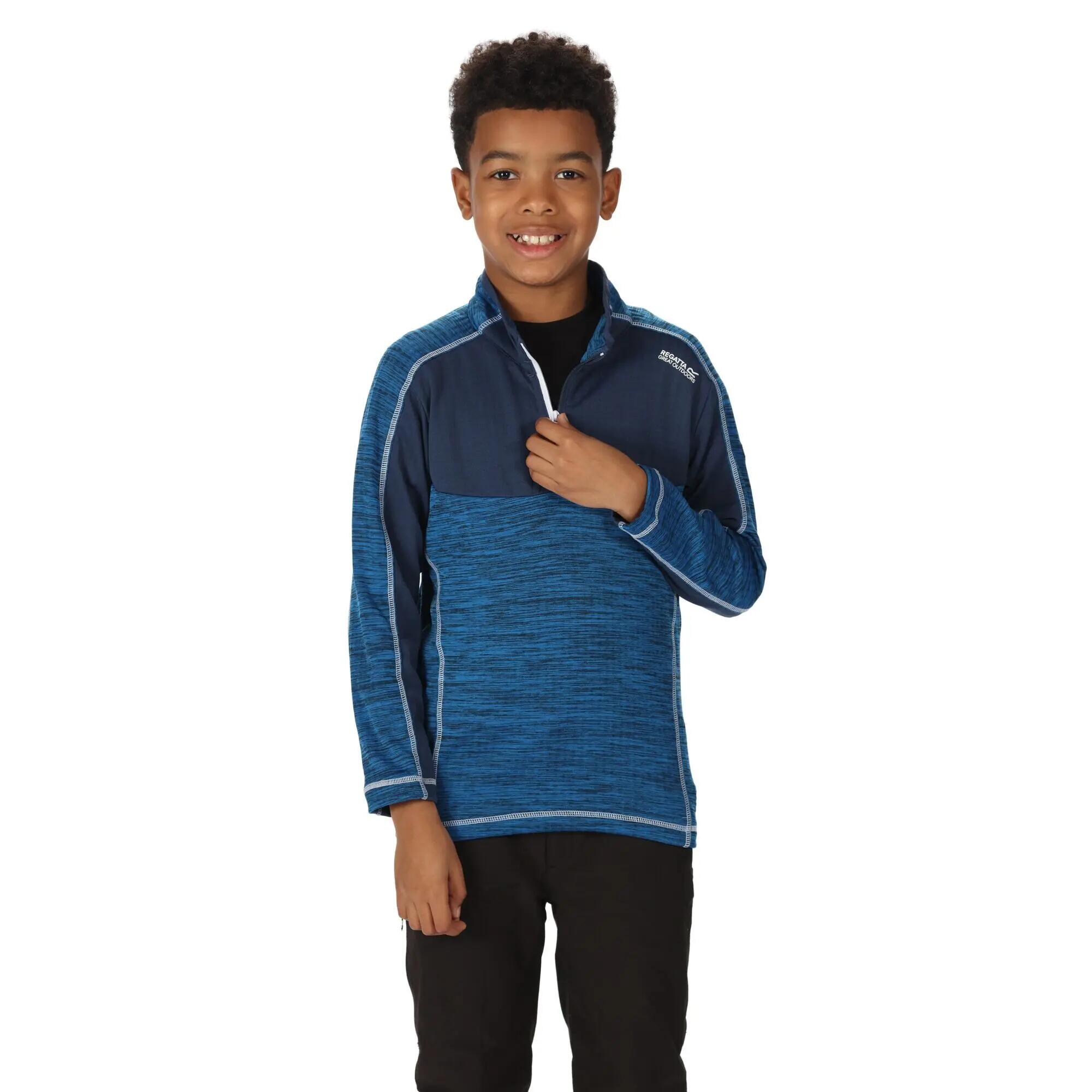 Midlayer Hewley Wandern/Outdoor/Trekking Kinder Skydvr/Admrl Atmungsaktiv 4/7