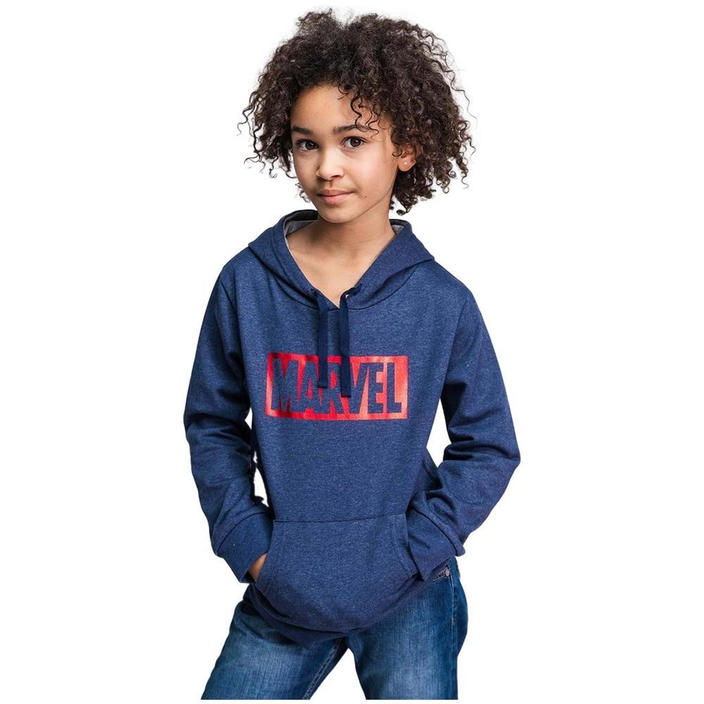 Sudadera con capucha niÃ±os unisex CerdÃ¡ Marvel en color azul 4/5