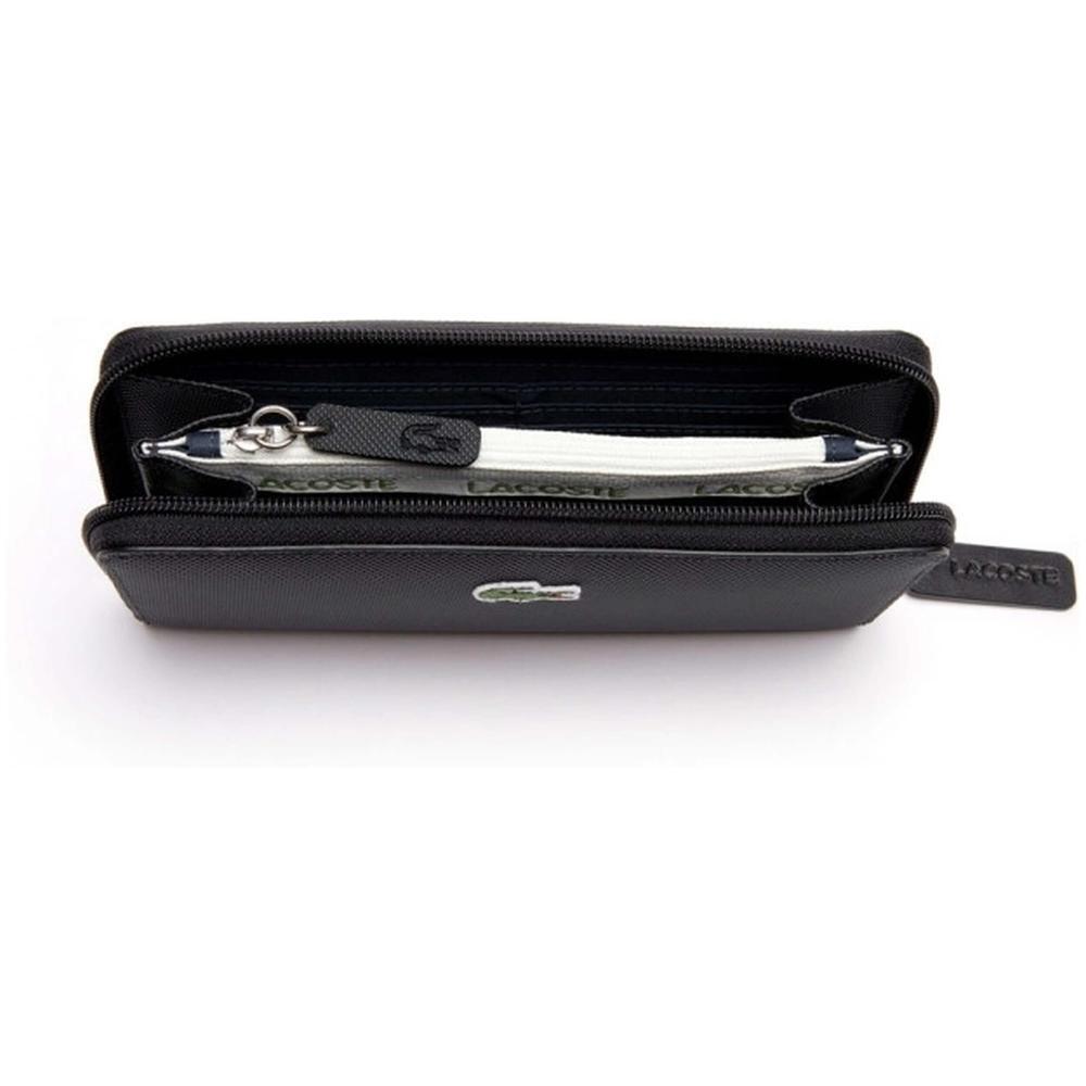Cartera unisex Lacoste   en color negro 2/4