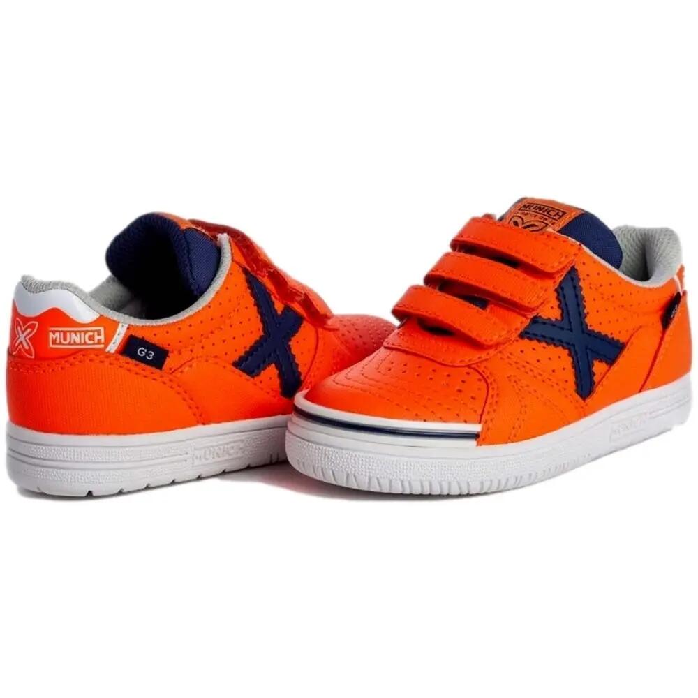Zapatillas para niños unisex Munich Munich g-3 vco profit 251 en color naranja 5/5