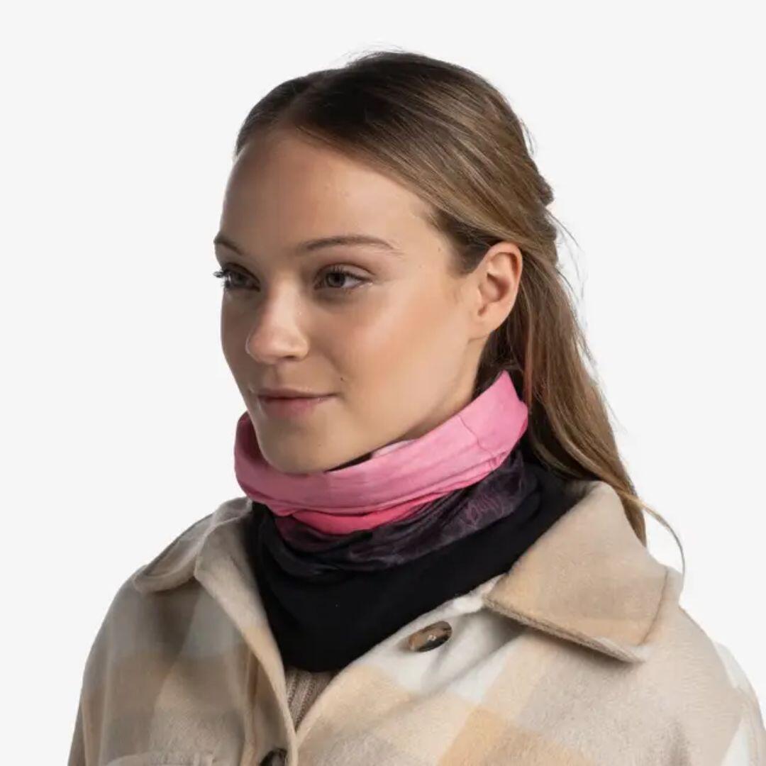 Sjaal Buff HAERA MAUVE voor unisex 3/5