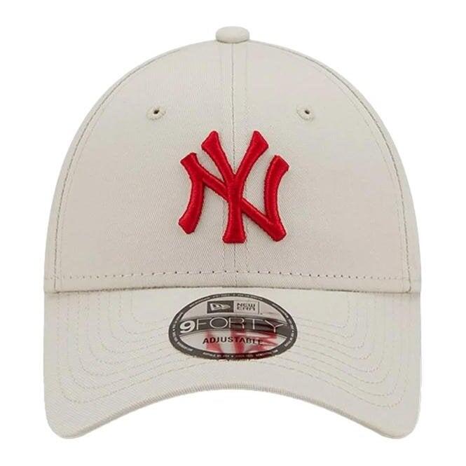 New Era NY Yankees League Essential 9 Forty Cap - Cream 2/4