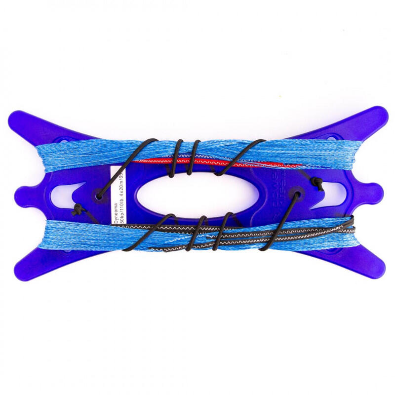 Jeux de lignes pour cerf-volant dyneema - HQ - 4 lignes 50kg  2x20m 2/3