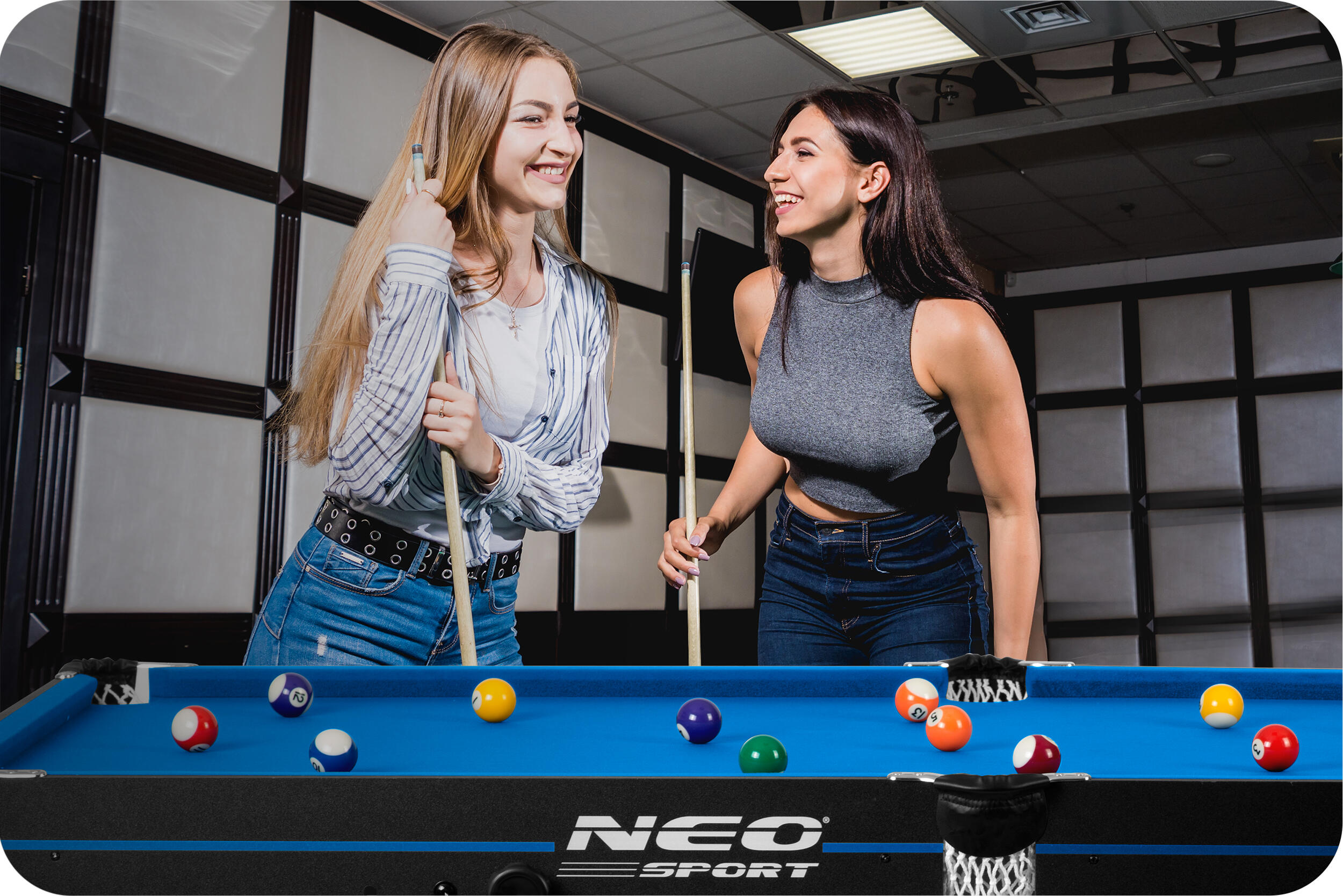 Stół bilardowy z akcesoriami Neo-Sport NS-808 7/7