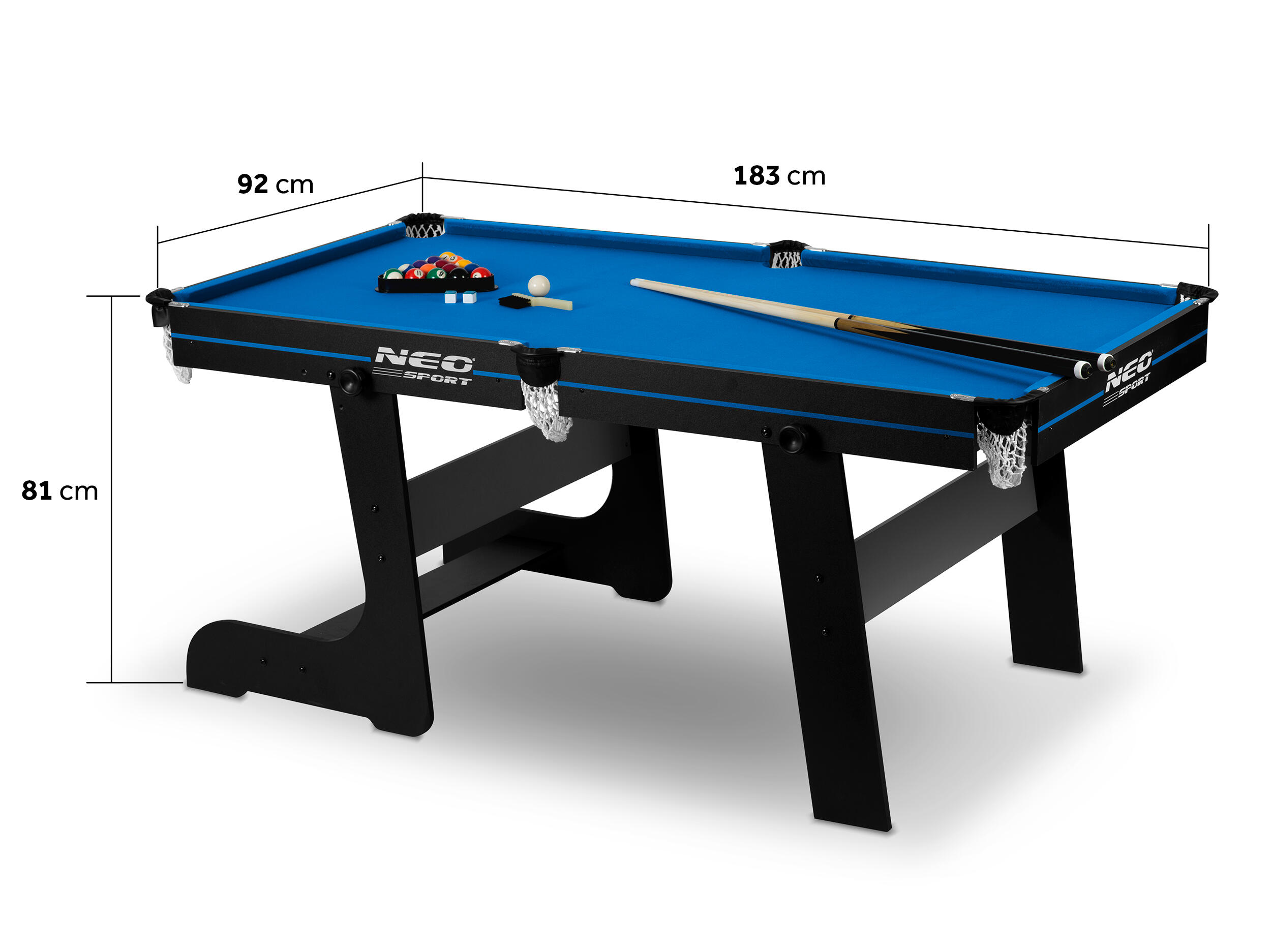 Stół bilardowy z akcesoriami Neo-Sport NS-808 5/7