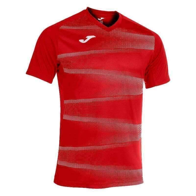 T-Shirt Manga Curta Futebol Homem Joma Grafity II Vermelho 5/5