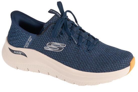 Skechers Arch Fit Sneakers Schuhe blau schwarz Slip-Ins 232462