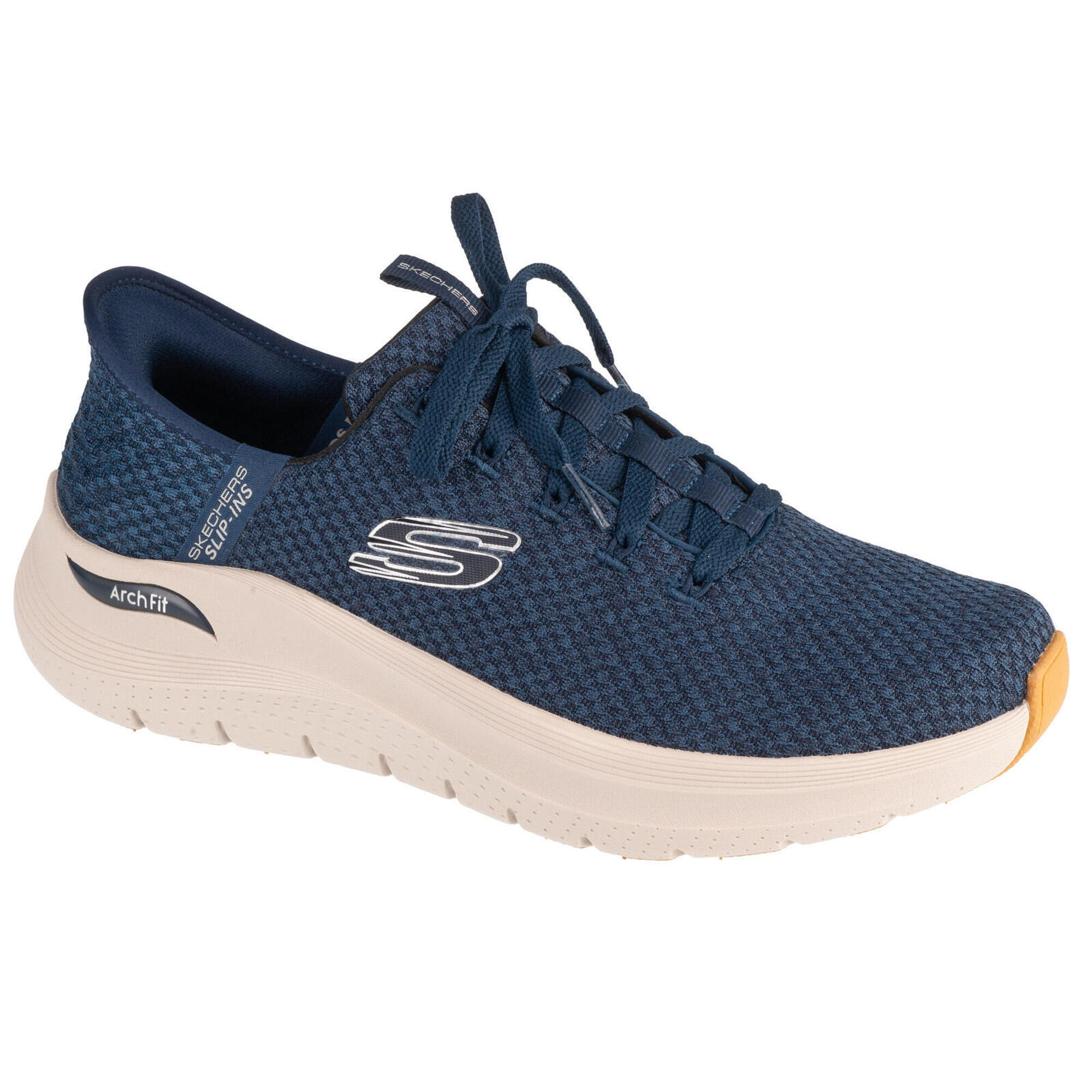 Skechers - Chaussures De Sport Pour Hommes Slip-ins: Arch Fit 2.0 - Look Ahead - Baskets - Bleu - 46 - Decathlon