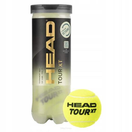 Bote 3 Balles De Tennis Head Tour Xt